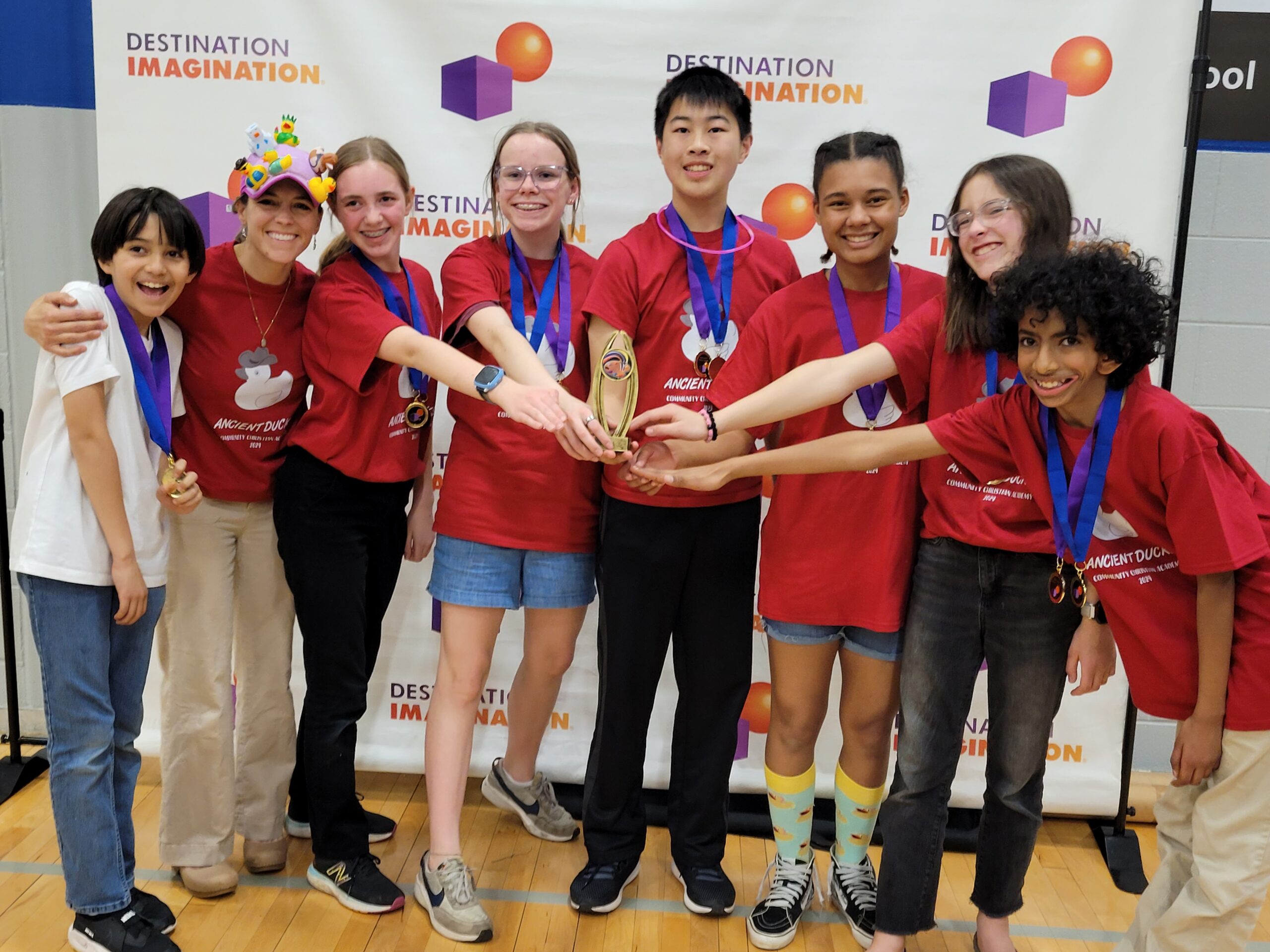 Community Christian Academy student team "Ancient Ducks"